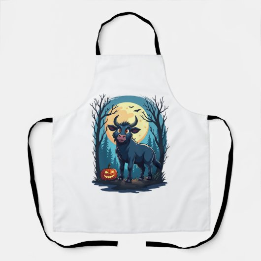 Tablier Transformation du loup-garou de vache (Recto)