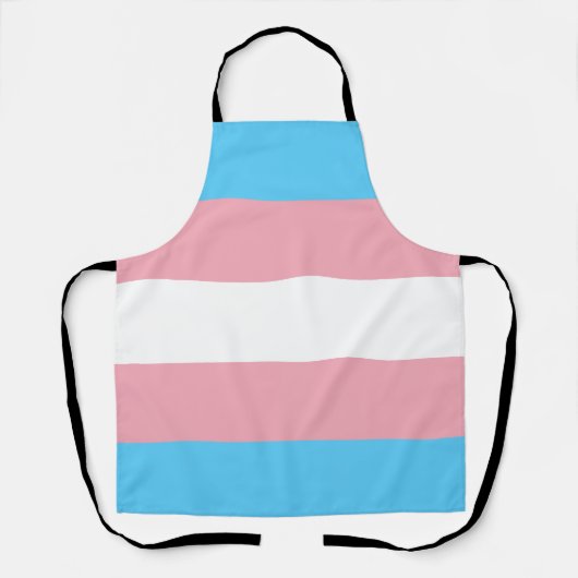 Tablier Transgender flag trans pride LGBT symbole gay homo (Recto)