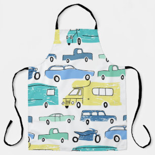 Tablier Transport de dessins animés : Amusement des enfant