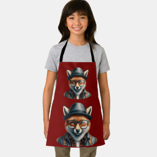 Tablier Trendy Fox Character