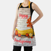 Tablier Trendy Happy Thanksgiving Beautiful Fall (Insitu)
