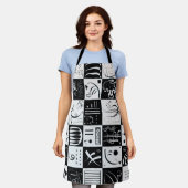 Tablier Trente par Wassily     KandinskyApron (Porté)