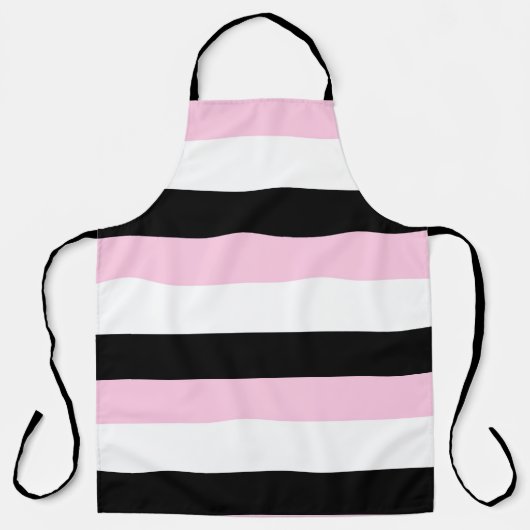 Tablier Très chic noir (Recto)