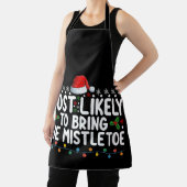 Tablier Très Probable D'Apporter La Famille De Noël Mistle (Insitu)