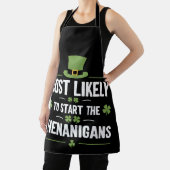 Tablier Très Probable De Commencer Les Shenanigans St Patr (Insitu)