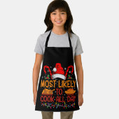 Tablier Très Probable De Cuisiner Toute La Journée De Noël (Insitu)