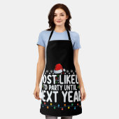 Tablier Très Probable De Fêter Jusqu'À Noël De L'Année Pro (Porté)