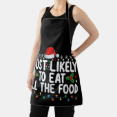 Tablier Très Probable De Manger Toute La Nourriture Famill (Insitu)