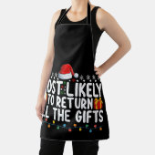Tablier Très Probable De Retourner Tous Les Cadeaux Noël (Insitu)
