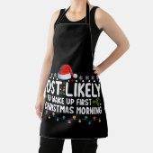 Tablier Très Probable De Se Réveiller En Premier Le Matin  (Insitu)