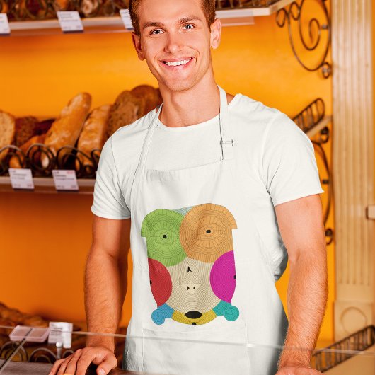 Tablier triangle antique