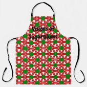 Tablier Triangle de Noël (Recto)