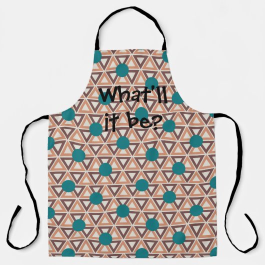 Tablier Triangle de surface composée (Recto)