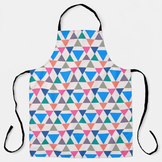 Tablier Triangle multicolore (Recto)