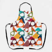 Tablier Triangles arrondis (Recto)