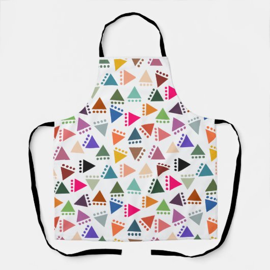 Tablier Triangles Boho Plus Gros (Recto)