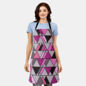Tablier Triangles Camo Rose (Porté)