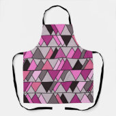 Tablier Triangles Camo Rose (Recto)