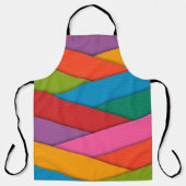 Tablier Triangles Colorés Sur Tout L'Imprimé (Recto)