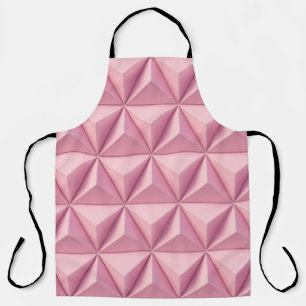 Tablier Triangles géométriques 3D : arrière - plan minimal