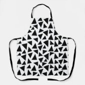 Tablier Triangles noirs (Recto)