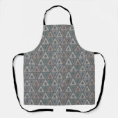 Tablier Triangles scandinaves (Recto)