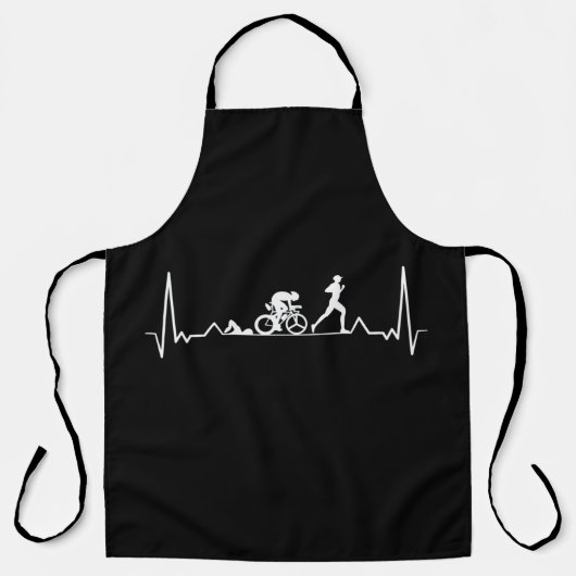 Tablier Triathlon Heartbeat (Recto)