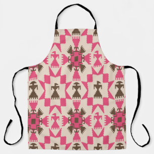 Tablier Tribal aztec abstrait sans couture motif