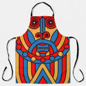 Tablier Tribal des guerriers africains (Recto)