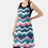 Tablier Tribal ethnique main dessinée sans couture motif (Insitu)