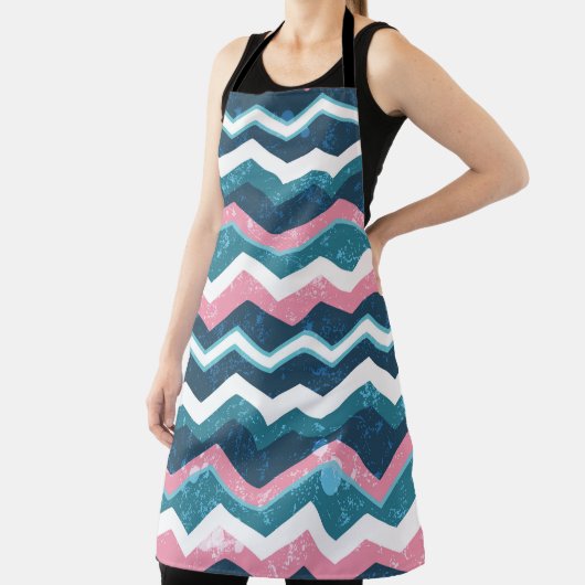 Tablier Tribal ethnique main dessinée sans couture motif (Insitu)