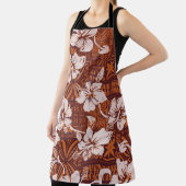 Tablier Tribal Hawaiian : fonds d'écran de fleurs Hibiscus (Insitu)