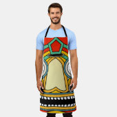 Tablier Tribal indien (Porté)