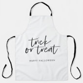 Tablier Trick and treat | Happy Halloween (Recto)