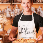 Tablier Trick and treat | Happy Halloween<br><div class="desc">Trick and treat | Happy Halloween</div>