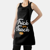 Tablier Trick Ou Enseignant Halloween (Insitu)