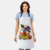 Tablier Trick Ou Enseigner Cute Halloween Costume Enseigna (Porté)