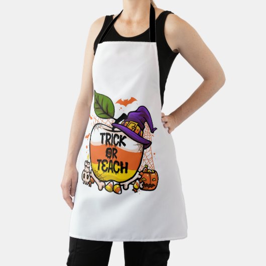 Tablier Trick Ou Enseigner Cute Halloween Costume Enseigna (Insitu)