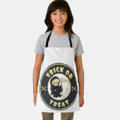 Tablier Trick ou traiter Halloween griffeur caractère (Insitu)