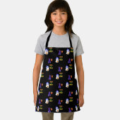 Tablier Trick Ou Treat Bats Candy 31 UK Octobre Halloween (Insitu)