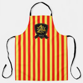 Tablier Trinacria sicilienne festive personnalisée (Recto)