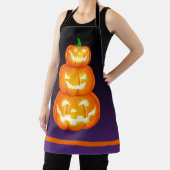 Tablier Trio Citrouille Jack-o-lanterne (Insitu)