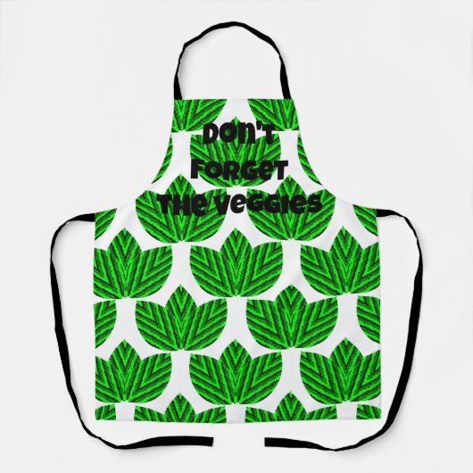 Tablier Trios de feuilles (Recto)