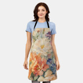 Tablier Trivet fleur sauvage (Porté)