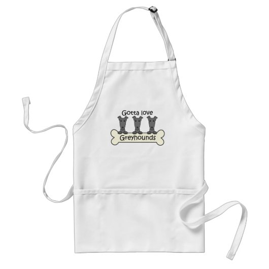 Tablier Trois lévriers (Devant)