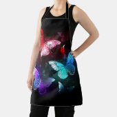 Tablier Trois papillons brillants sur l'arrière - plan de  (Insitu)