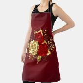 Tablier Trois Roses de bijoux (Insitu)