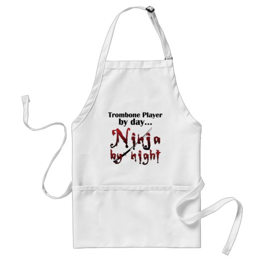 Tablier Trombone Ninja (Devant)