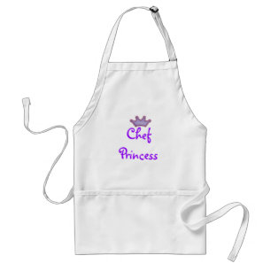 Tablier trop mignon "de princesse de chef" avec la