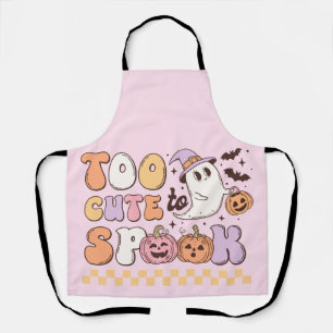 Tablier Trop mignon pour parler Halloween
